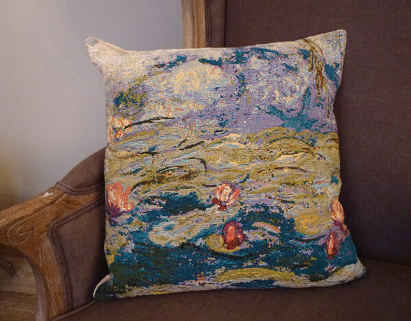 Coussin Monet Nympheas -- 48x48cm -10484