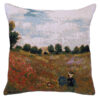 Cushion Monet Poppies -- 48x48cm-0
