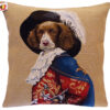 Coussin chien Porthos -- 45x45cm-0