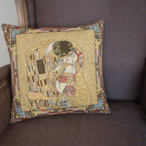 Coussin Klimt Le Baiser -- 45x45cm-10669