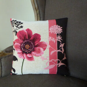 Cushion Pink Flower -- 45x45cm-11263