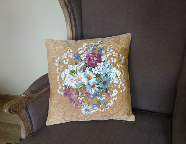 Coussin Fleurs des champs -- 45x45cm-11245