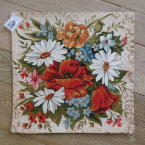 Cushion Flowers -- 45x45cm-11218