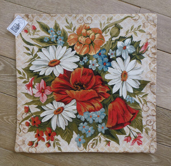 Cushion Flowers -- 45x45cm-11218