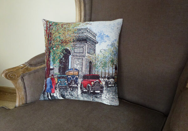 Cushion Paris Arch of Triumph -- 40x40cm-11227