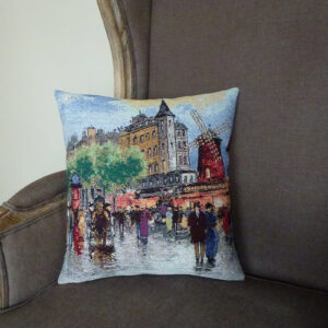 Cushion Paris Moulin Rouge -- 40x40cm-11224