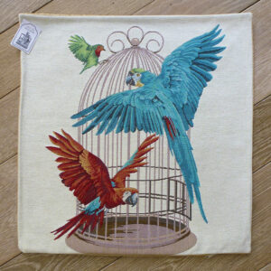 Cushion Parrots -- 45x45cm-11284